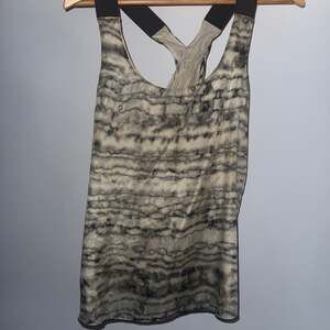 Nation LTD Veronica Bias Tank Tie Dye Hammered Satin Top